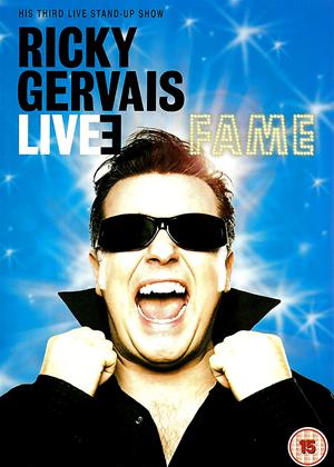 Rent Ricky Gervais: Fame: Live Online DVD Rental