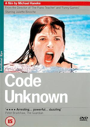 Rent Code Unknown (aka Code inconnu) Online DVD Rental
