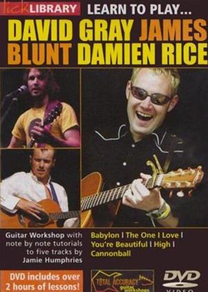 Rent Learn to Play: David Gray, James Blunt, Damien Rice Online DVD Rental