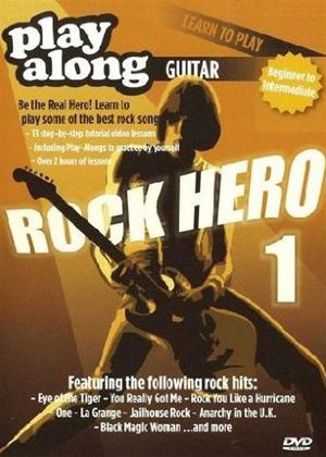 Rent Playalong Learn to Play Guitar: Rock Hero 1 Online DVD Rental
