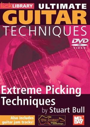 Rent Ultimate Guitar Techniques: Extreme Picking Techniques Online DVD Rental