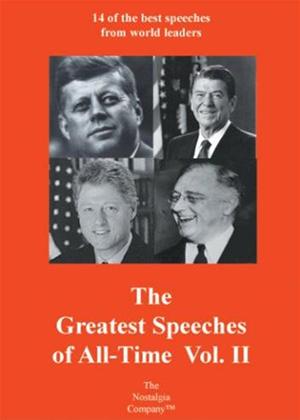 Rent The Greatest Speeches of All-Time: Vol.2 Online DVD Rental