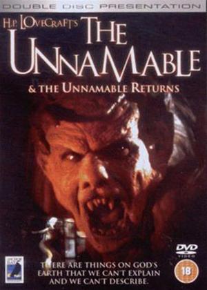 Rent The Unnamable / The Unnamable Returns Online DVD Rental