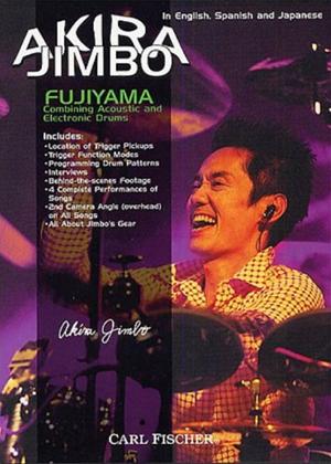 Rent Akira Jimbo: Fujiyama: Combining Acoustic and Electronic Drums Online DVD Rental