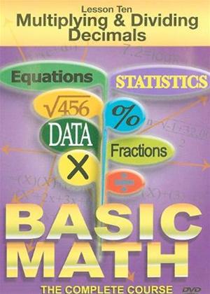 Rent Basic Maths: Multiplying and Dividing Decimals Online DVD Rental
