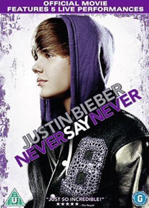 Rent Justin Biever: Never say Never Ultimate Directors Fan Cut Online DVD Rental