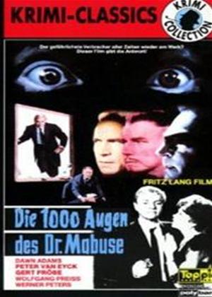 Rent The Thousand Eyes of Doctor Mabuse (aka Die 1000 Augen des Dr. Mabuse) Online DVD Rental