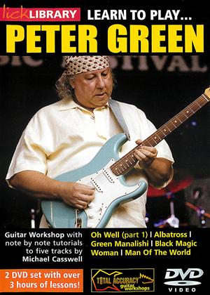 Rent Lick Library: Learn to Play Peter Green Online DVD Rental