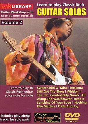 Rent Learn to Play: Classic Rock Guitar Solos: Vol.2 Online DVD Rental