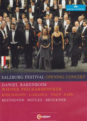 Rent Salzburg Festival Opening Concert 2010: Vienna Philharmonic (Daniel Barenboim) Online DVD Rental