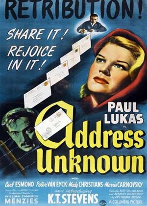 Rent Address Unknown Online DVD Rental