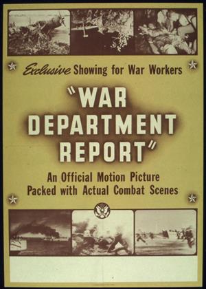Rent War Department Report Online DVD Rental
