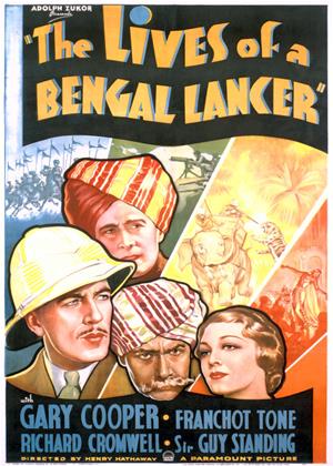 Rent The Lives of a Bengal Lancer Online DVD Rental