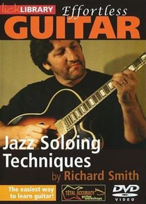 Rent Effortless Guitar: Jazz Soloing Techniques Online DVD Rental