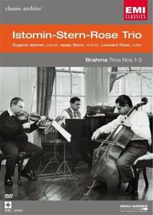 Rent Brahms Trios Nos. 1 to 3: Istomin Stern Rose Trio Online DVD Rental