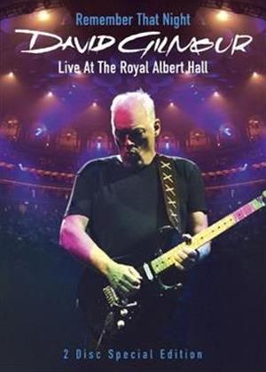 Rent David Gilmour: Remember That Night Online DVD Rental
