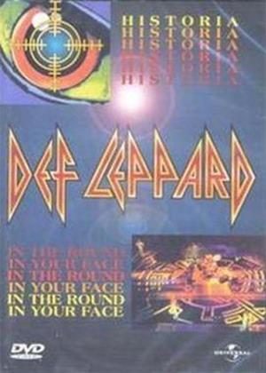 Rent Def Leppard: Historia / In the Round In Your Face Online DVD Rental