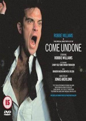 Rent Robbie Williams: Come Undone Online DVD Rental