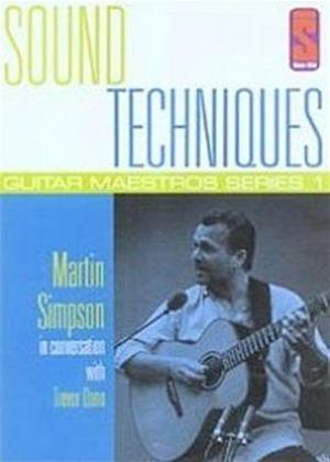 Rent Sound Techniques: Guitar Maestros Series 1: Martin Simpson Online DVD Rental