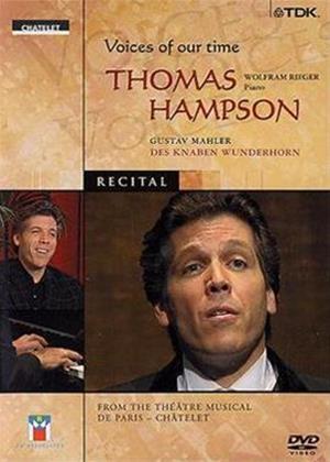 Rent Thomas Hampson: Voices of Our Time Online DVD Rental