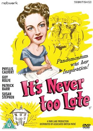 Rent It's Never Too Late Online DVD Rental