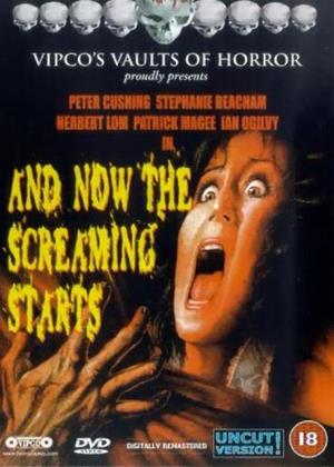 Rent And Now the Screaming Starts Online DVD Rental
