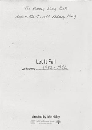 Rent Let It Fall: Los Angeles 1982-1992 (aka Let It Fall: L.A. 1982-1992) Online DVD Rental