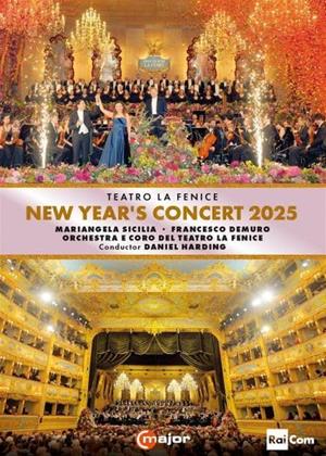 Rent New Year's Concert 2025: Teatro La Fenice (Daniel Harding) (aka Neujahrskonzert 2025 (Teatro la Fenice, Venedig 2025, Regie: Guttuso Alaimo)) Online DVD & Blu-ray Rental
